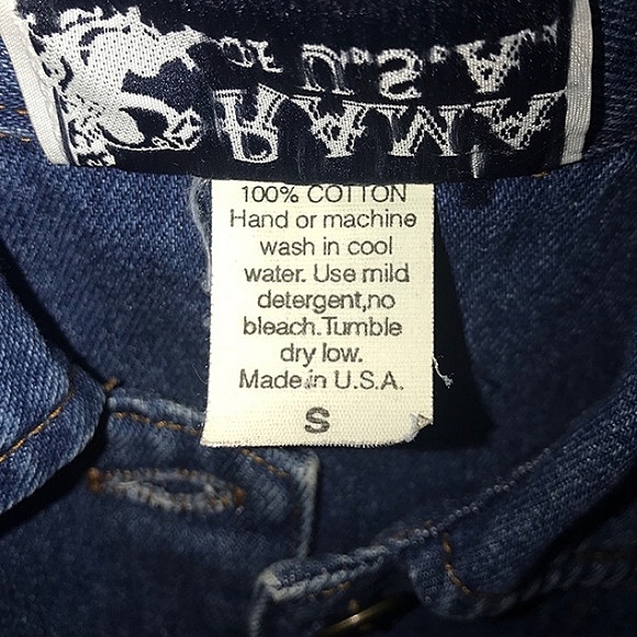 Rama of USA Appliqué BIRDHOUSE Denim Vest - S - Picture 8 of 8